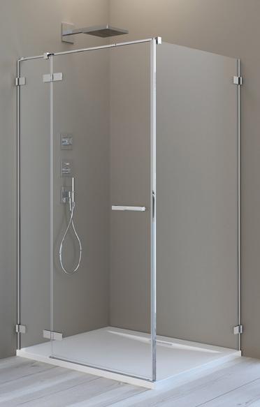 душевой уголок radaway arta kdj ii 110x80 прозрачное/хром