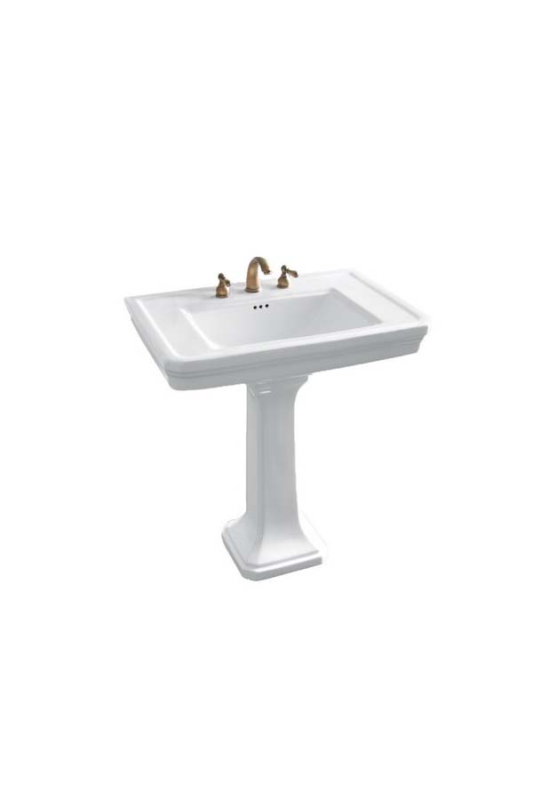 умывальник с пьедесталом boheme vogue 942-2  81x55 белый