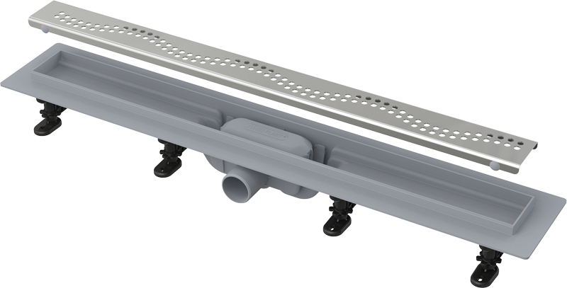 водоотводящий желоб с решеткой alcaplast apz8-950m simple
