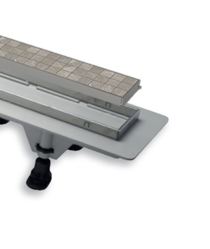душевой лоток plastbrno design 4 800 + переходник 50 sze4750