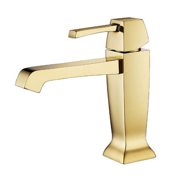 смеситель для умывальника caprigo diamante 50-020-oro золото