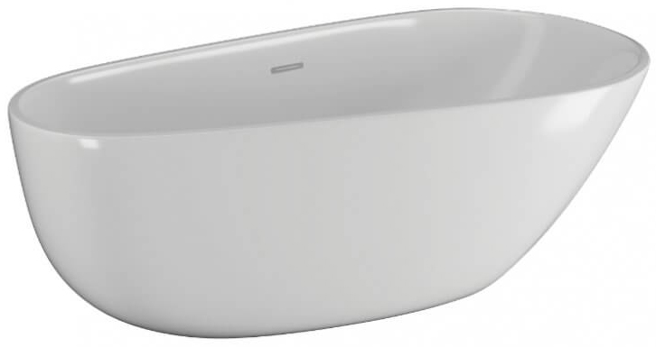 ванна акриловая polimat shila 170x85 белый