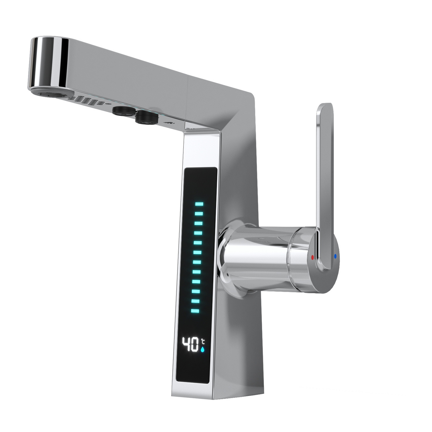 смеситель для умывальника black&white sd3029c chrome