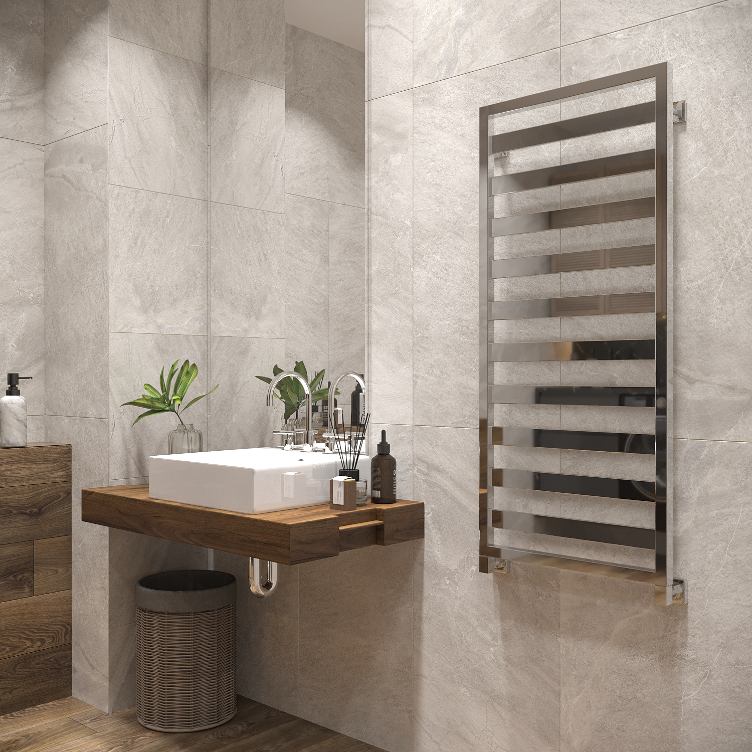 полотенцесушитель водяной stinox tempra 50x120