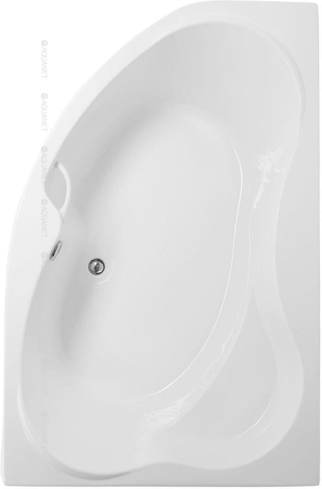 ванна акриловая aquanet capri 160x100 r правая с каркасом