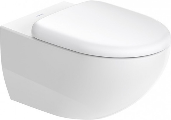 унитаз подвесной duravit architec 45720900a1 57,5x36,5 сиденье duroplast, микролифт