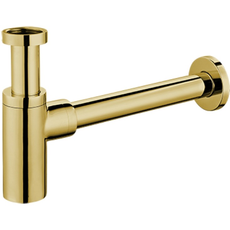 сифон для умывальника santiline sl-116 золото