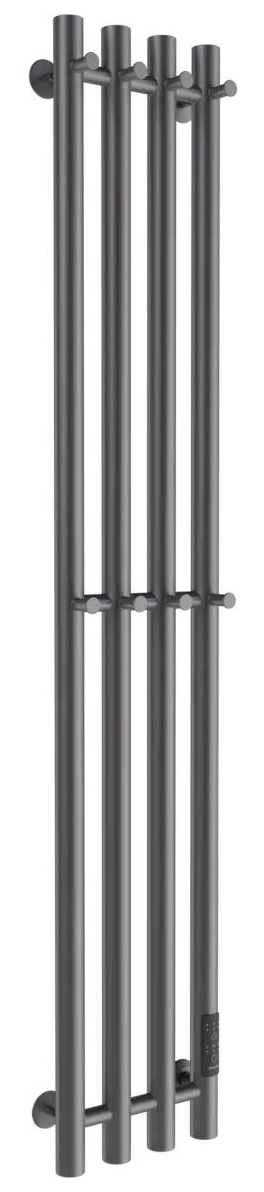 полотенцесушитель электрический маргроид ferrum inaro 4 снш 120x6x18 (8 крючков) графит