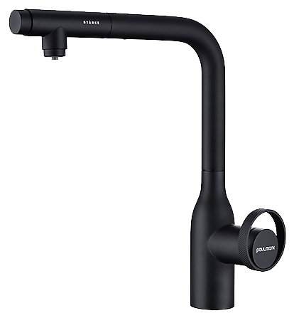 смеситель для кухни paulmark urban ur213104-401(an) антрацит