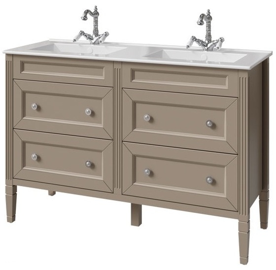 тумба напольная caprigo albion concept 120 34024-sf04 коричневый матовый
