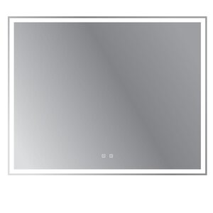 зеркало belbagno 100 x 80 с встроенной подсветкой, голосовым управлением и подогревом