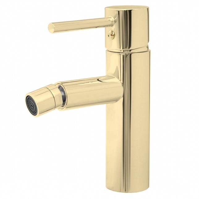 смеситель для биде rea tess l.gold rea-b8807 золото