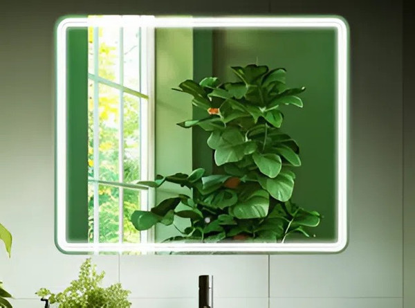 зеркало berges мельбурн 120x80 с подсветкой