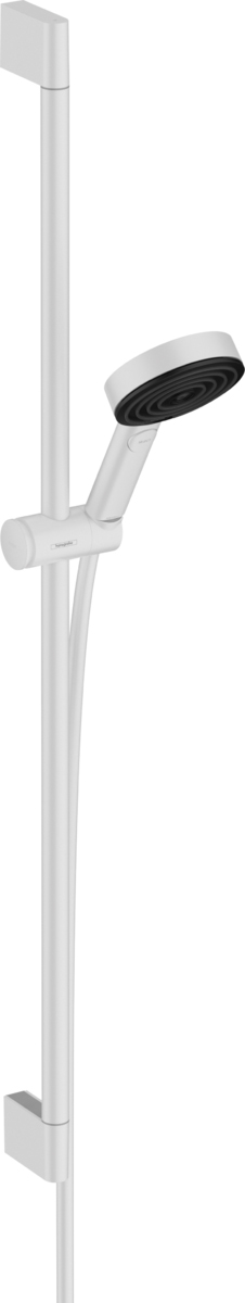 душевой гарнитур hansgrohe pulsify select 105 3jet relaxation 24170700 белый матовый