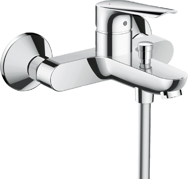 смеситель для ванны hansgrohe logis e 71403000 хром
