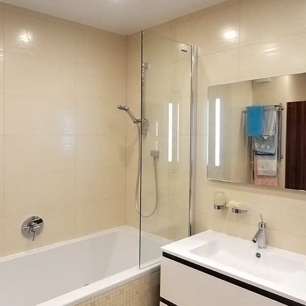 шторка на ванну gutewetter trend pearl gv-861ap 50x160 (золото металлик)