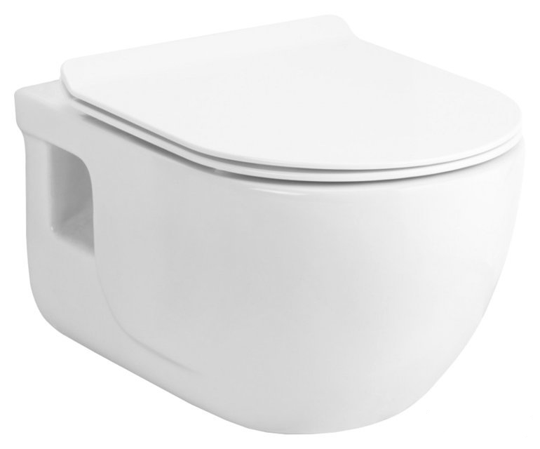унитаз подвесной lucco (sanovit) brilla rim art 100614-101 сиденье duroplast, микролифт