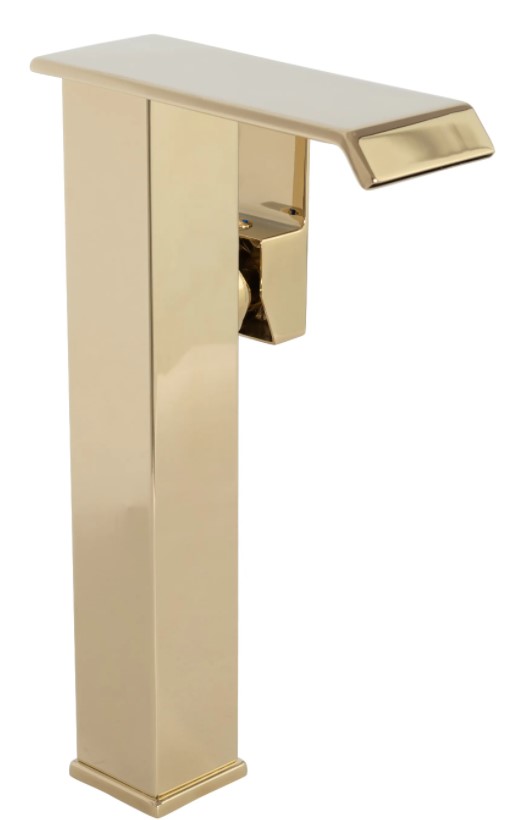 смеситель для умывальника rea kent gold rea-b8014 золото