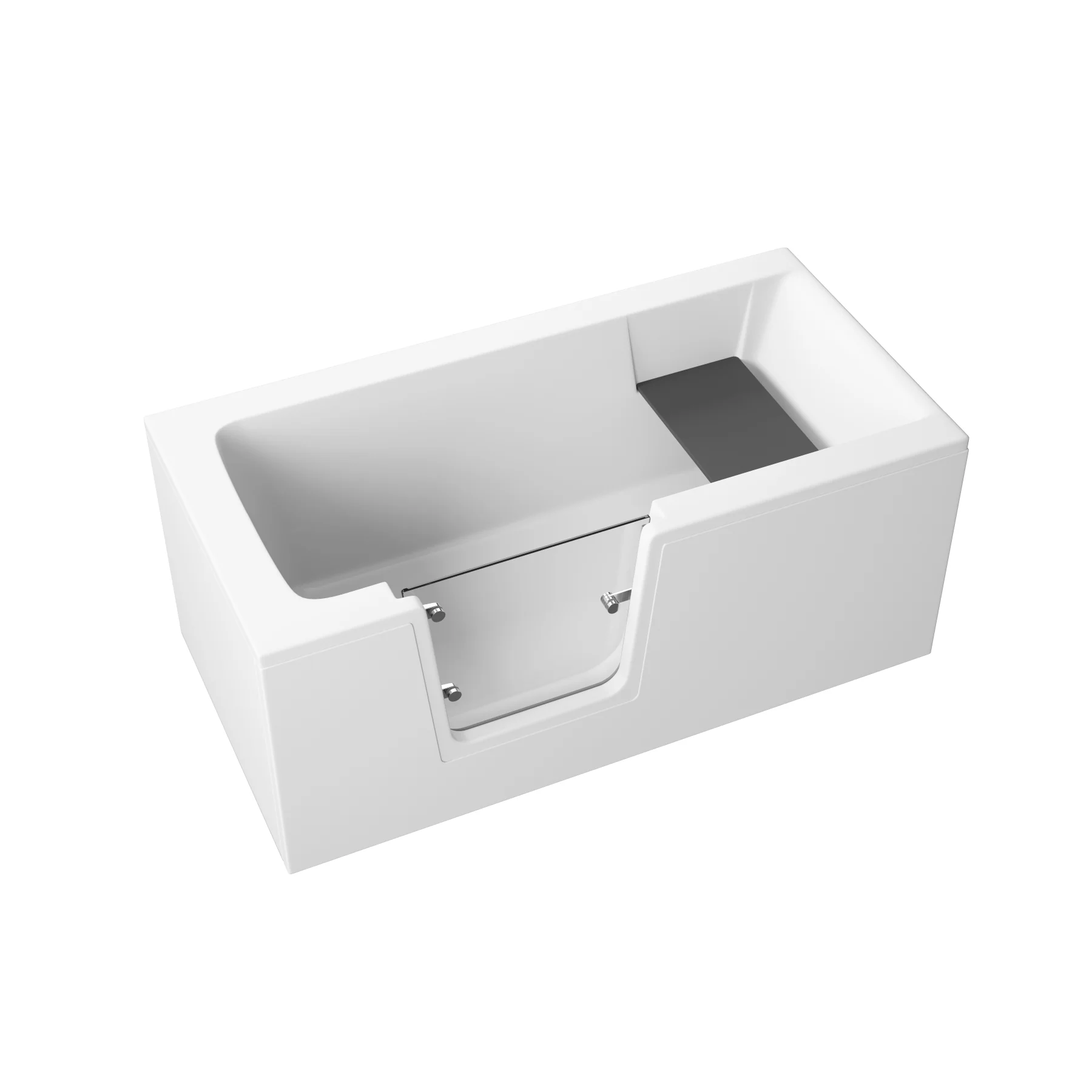 ванна акриловая polimat vovo 140x70 белая