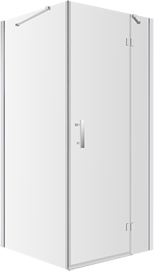 душевой уголок omnires manhattan adc80x-a+adr80x 80x80 стекло прозрачное