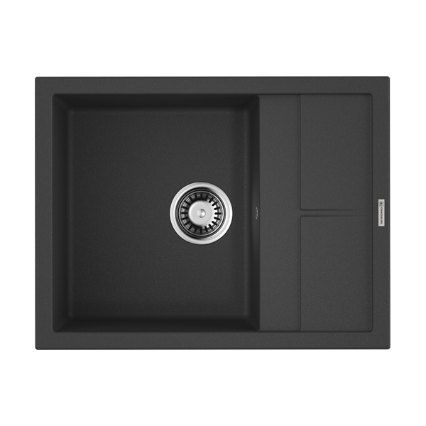 кухонная мойка omoikiri sumi 65-bl 65x50 черный