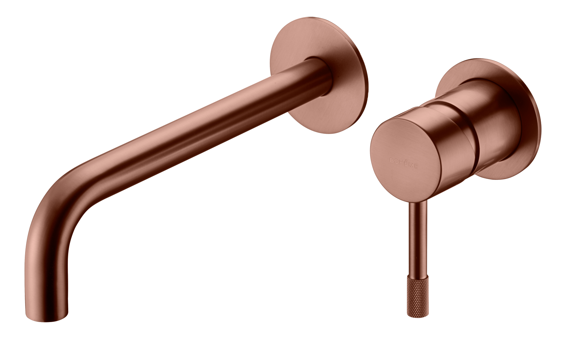 смеситель для умывальника boheme uno brushed bronze 465-brb брашированная бронза