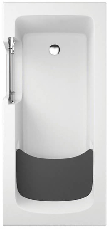 ванна акриловая polimat vovo 150x75 белая