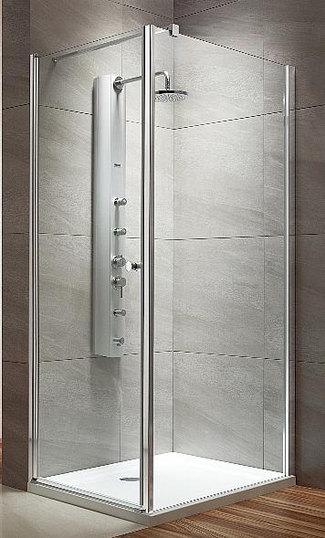 душевой уголок radaway eos kdj i 90x90 прозрачное/хром