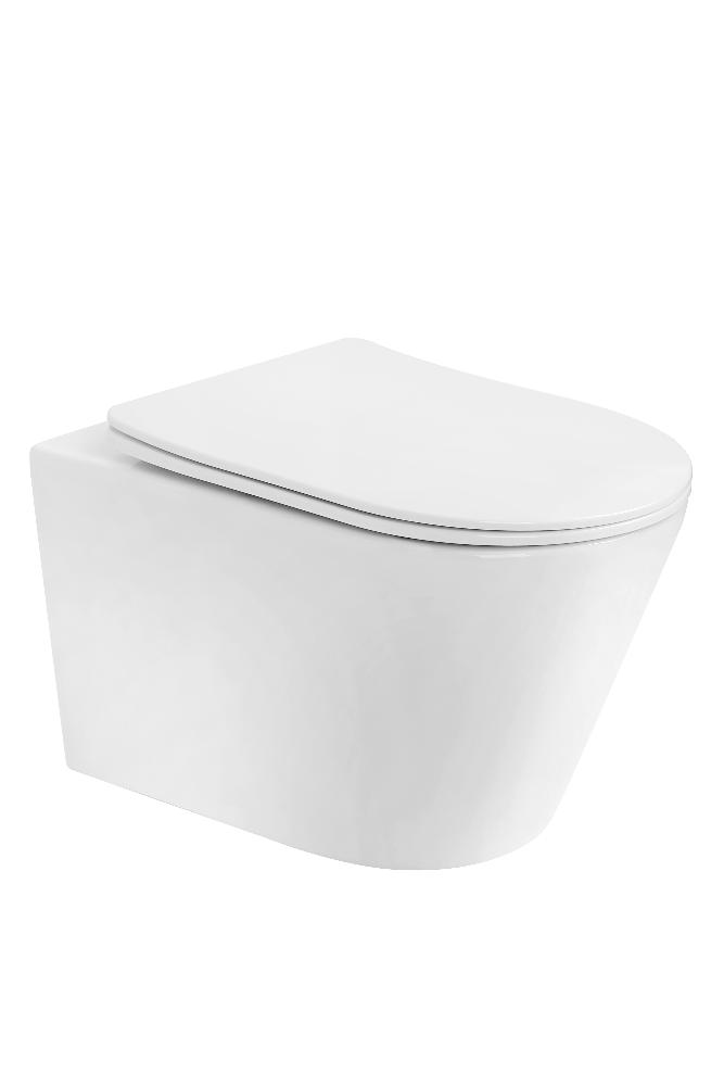 унитаз подвесной boheme avva 973-set-w 36x53 сиденье duroplast, микролифт, белый