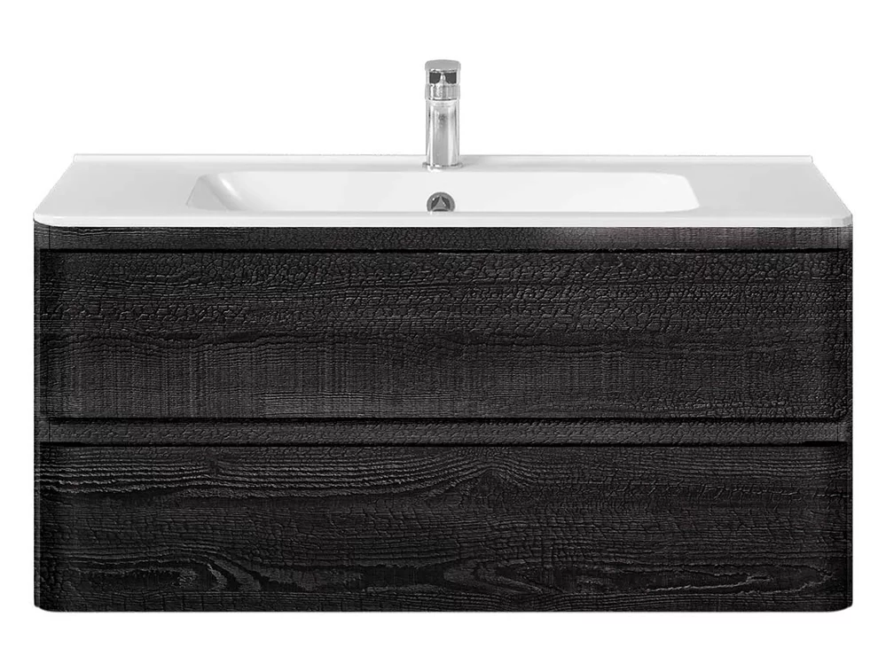 тумба под умывальник vincea vico 1000 carbone vmc-2v100cn карбон