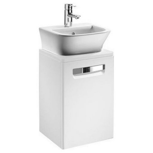 тумба под умывальник roca the gap zru9302880 белый