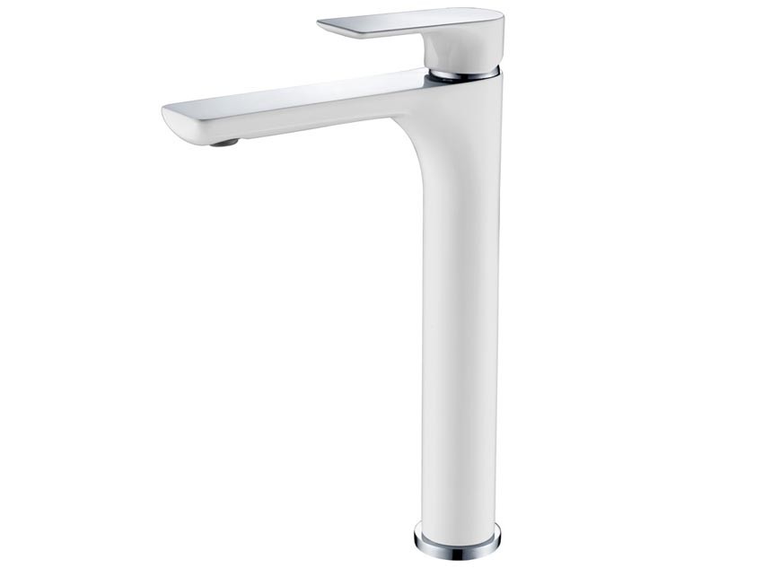 смеситель для умывальника ahti sipoo white sb202001 белый / хром