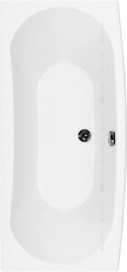 ванна акриловая aquanet izabella 160x70/75 с каркасом