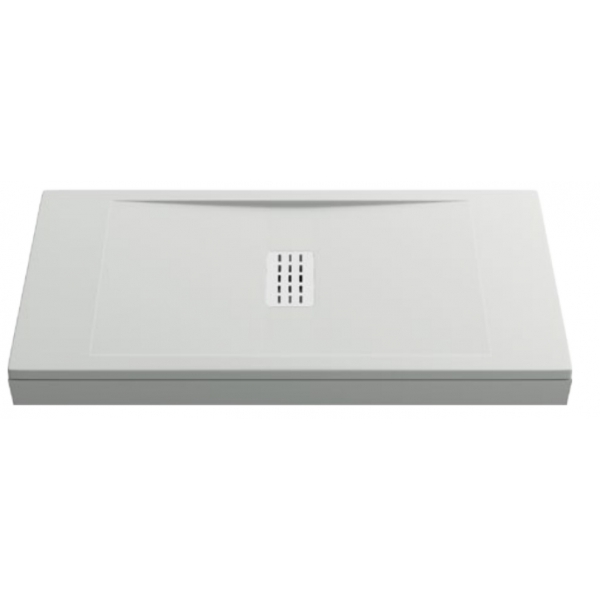 душевой поддон gooddoor flow 120x90 белый