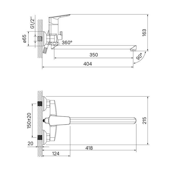 Душевой уголок Gutewetter Practic Rectan GK-404 90x85 (матовый хром/стекло бесцветное) фото 3 душевой уголок gutewetter practic rectan gk-404 90x85 (матовый хром/стекло бесцветное) фото 3