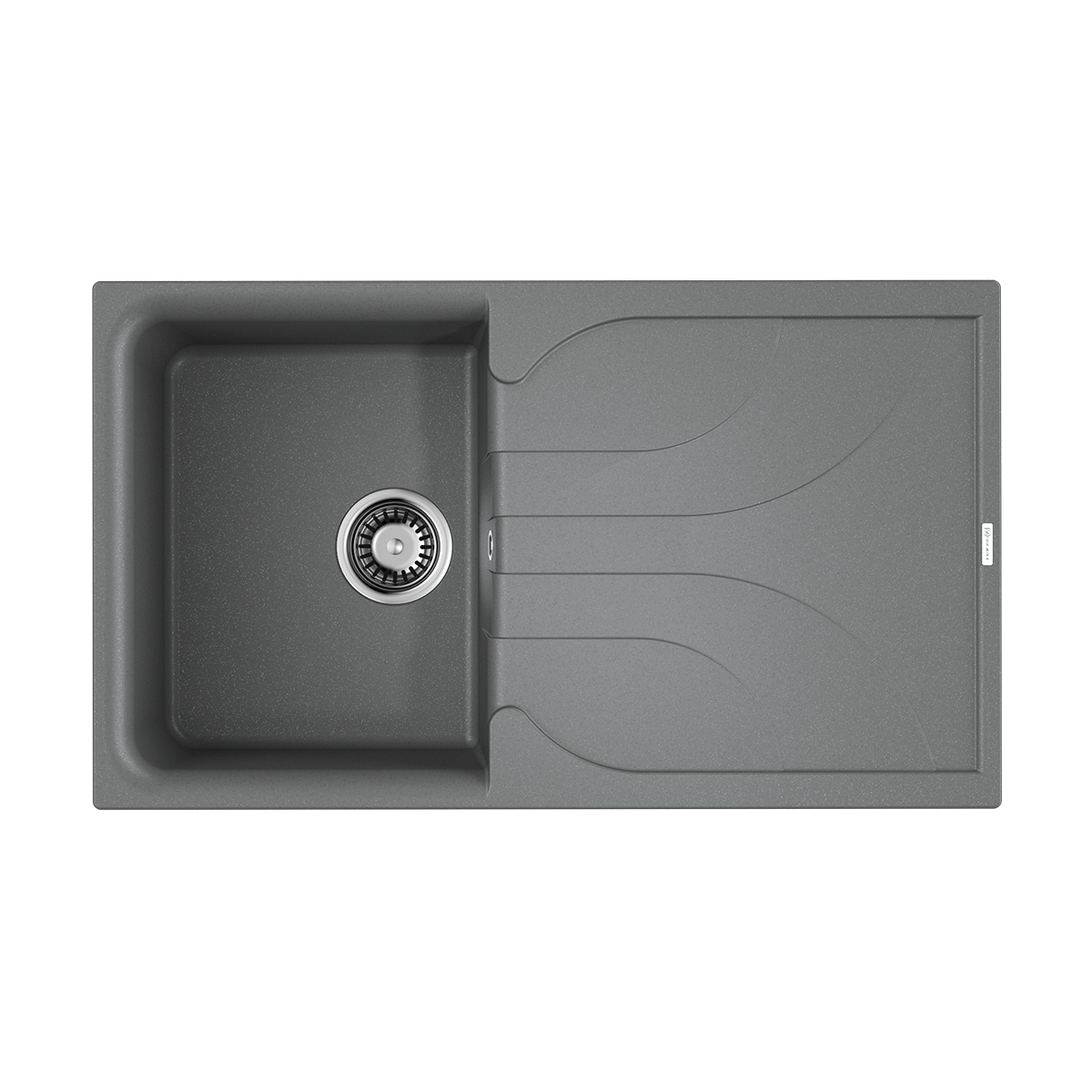 кухонная мойка omoikiri yasugata 86-gr 86x50 leningrad grey