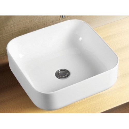 умывальник esbano ercina 38,5x38,5 белый