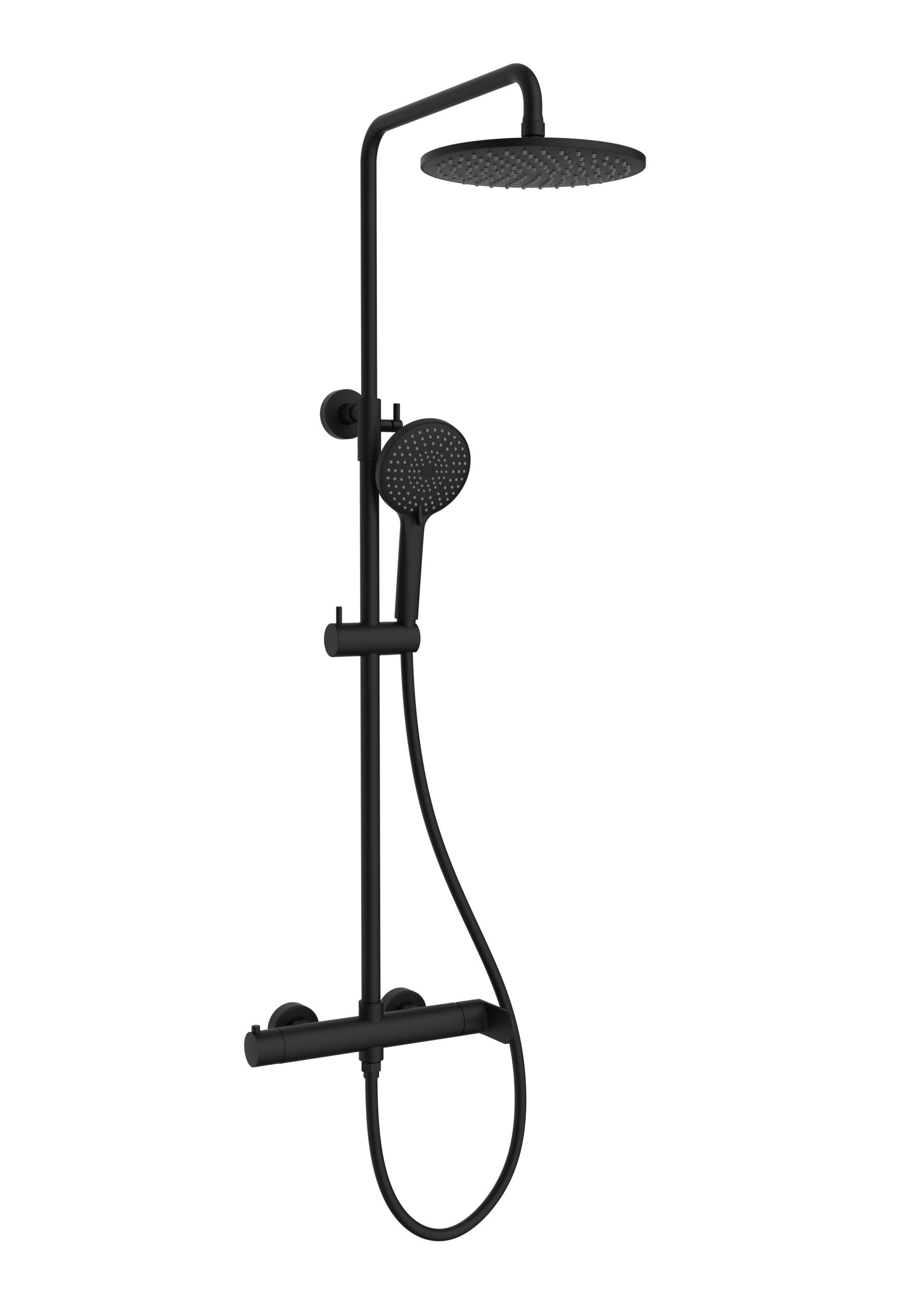 душевая стойка vincea rondo vsfs-1r1mb черный