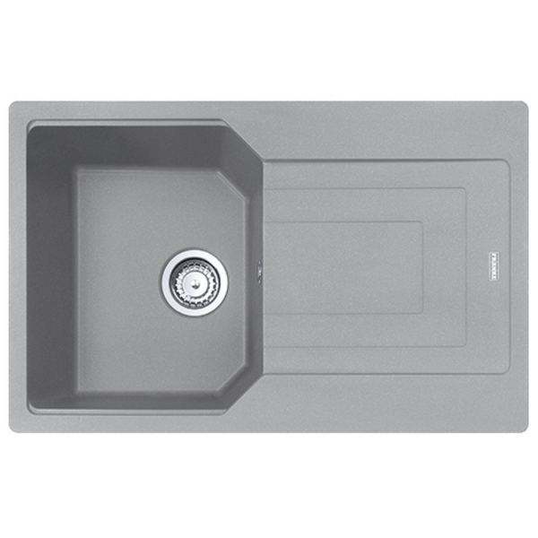 кухонная мойка franke urban ubg 611-78  3,5" 78x50 серый камень