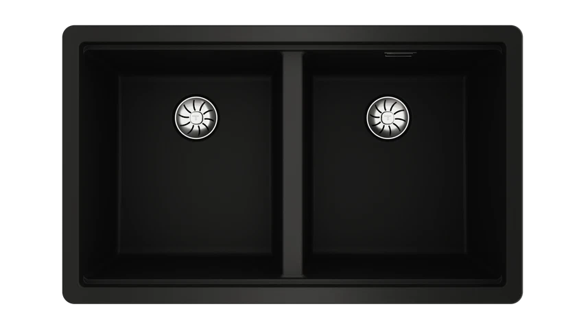 кухонная мойка teka radea r10 2b 750 m-tg black carbon 75x45 карбон