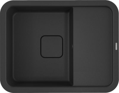 кухонная мойкa omoikiri tasogare 65-bl 65x51 черный
