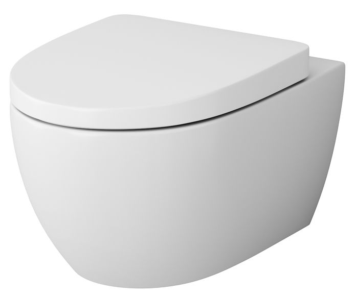 унитаз подвесной am.pm awe c111738wh + c117852wh с сиденьем softclose