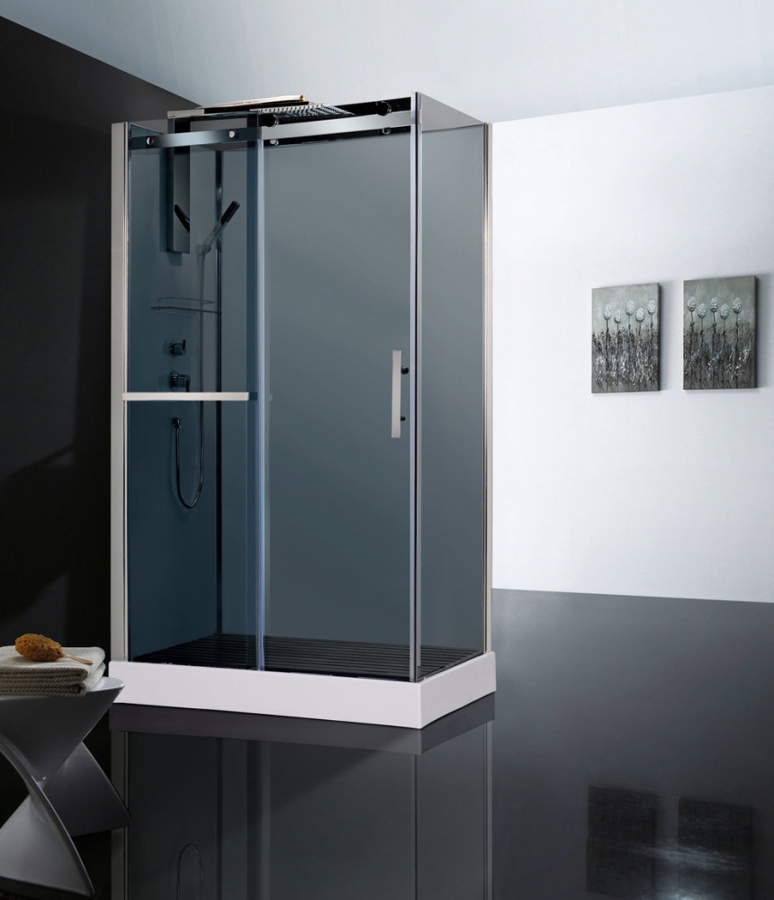 Душевой уголок Gutewetter Practic Rectan GK-404 90x70 (матовый хром/полистирол lines) фото 7 душевой уголок gutewetter practic rectan gk-404 90x70 (матовый хром/полистирол lines) фото 7