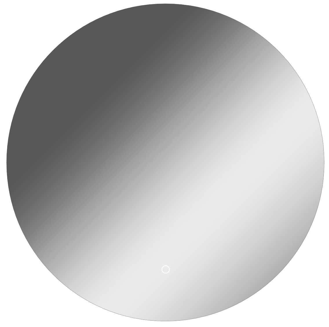 зеркало домино софия 60x60 с подсветкой
