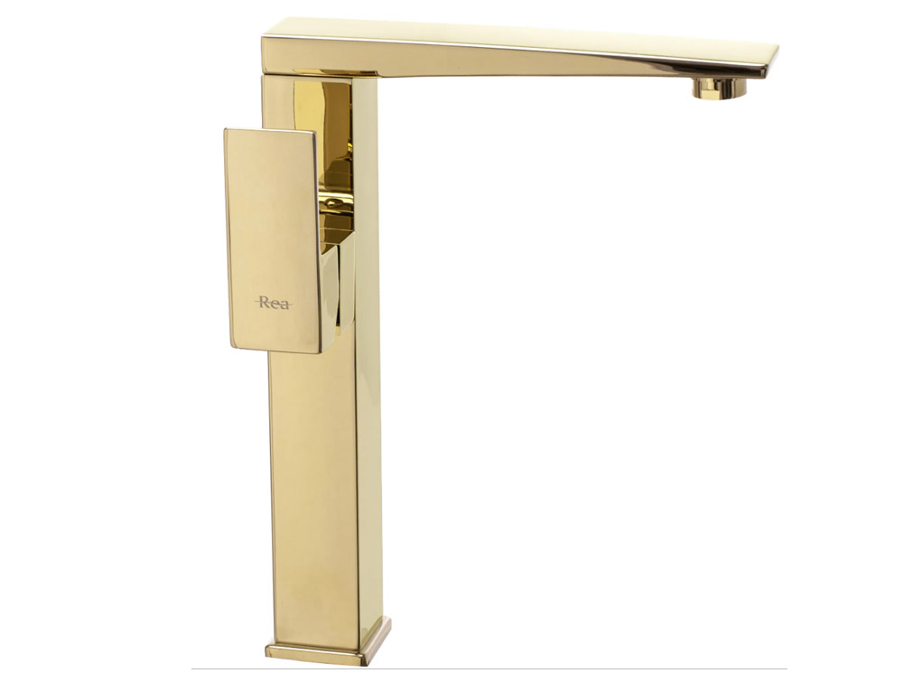 смеситель для умывальника rea levi gold rea-b5137