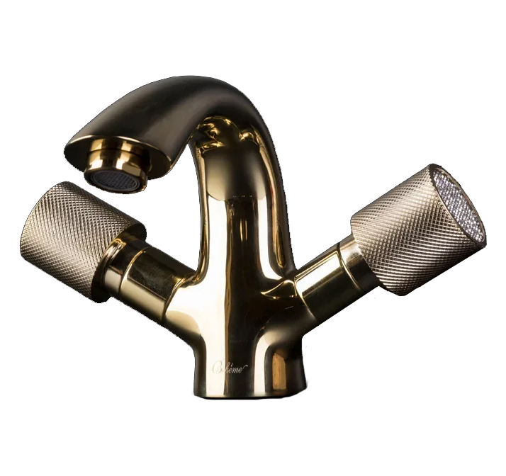 смеситель для умывальника boheme royal crystal 291-royal/crst золото