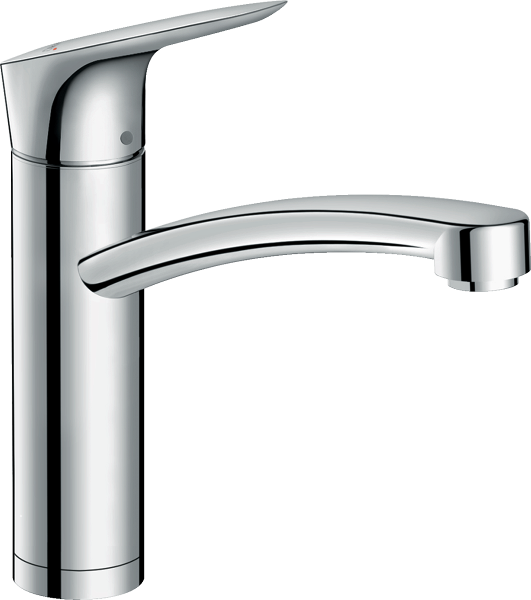 смеситель для мойки hansgrohe logis 71833000 хром