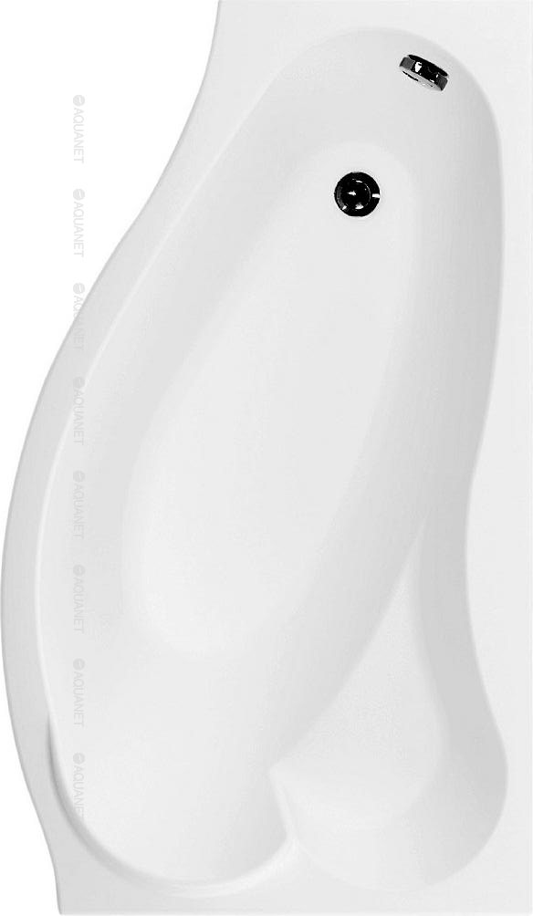 ванна акриловая aquanet palma 170x90/60 r правая с каркасом