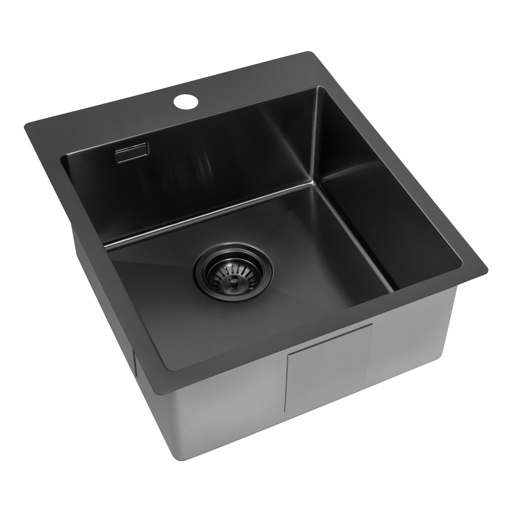 мойка кухонная zorg zre 4551 graphite графит