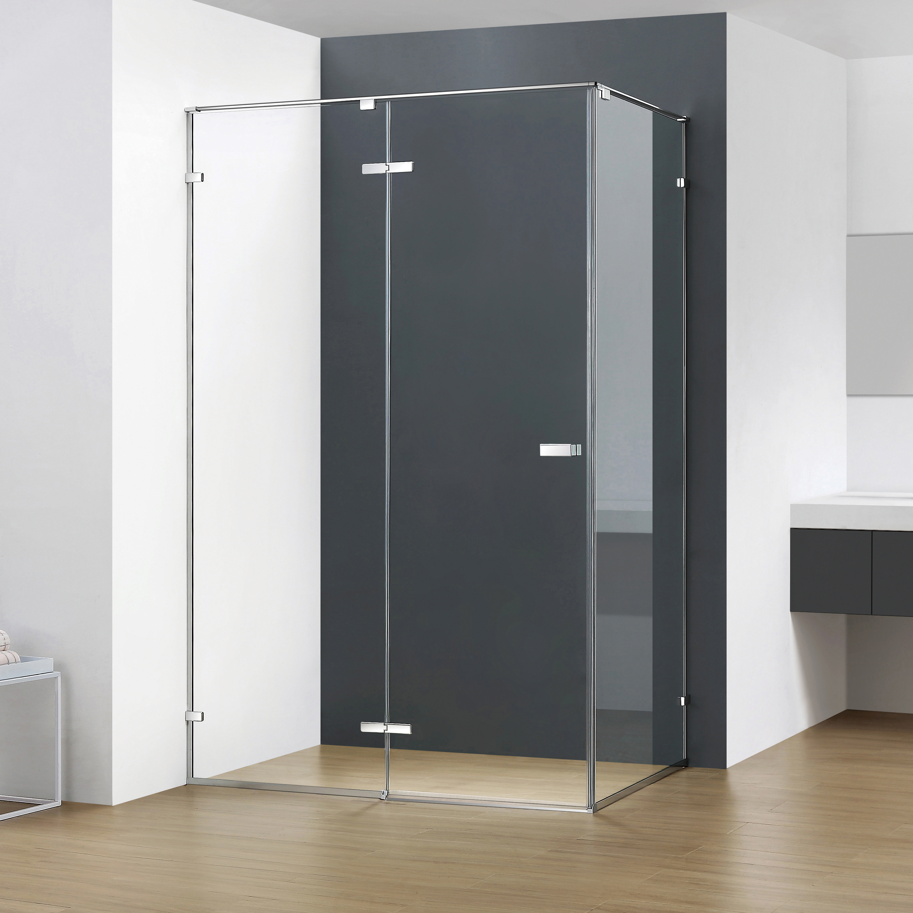 душевой уголок rgw stilvoll sv-040 120x90 прозрачное стекло / профиль хром